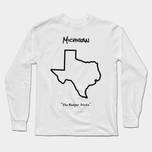 Truly Michigan Long Sleeve T-Shirt